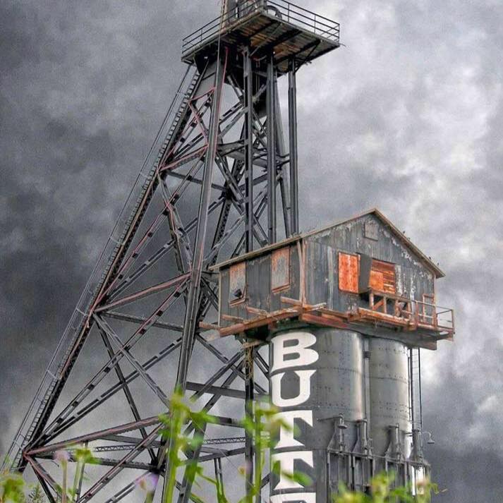 Butte Montana Headframe